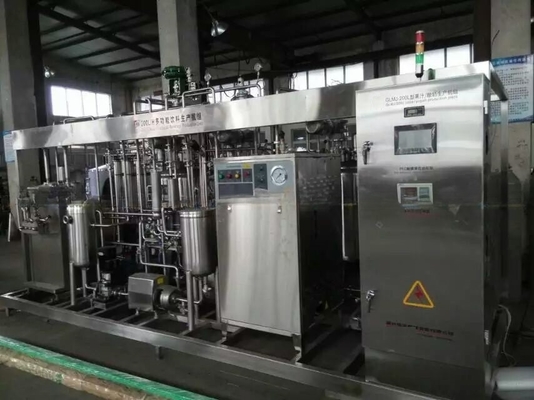 8000KG 35KW Linha de produção de suco aromatizado de pequena capacidade para produção personalizada