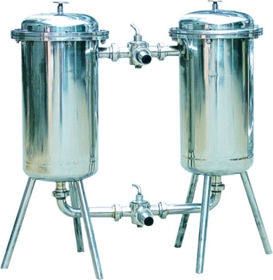 Filtro de leite pasteurizado duplex de aço inoxidável para serviços de manutenção e reparação em campo