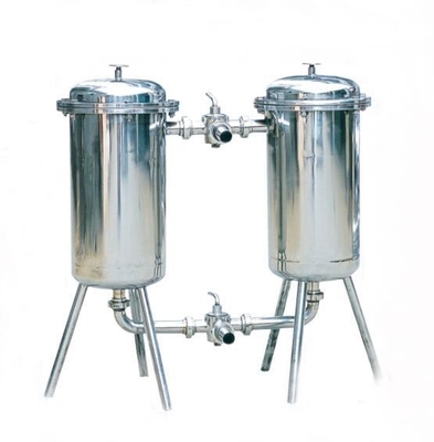 Filtro de leite pasteurizado duplex de aço inoxidável para serviços de manutenção e reparação em campo
