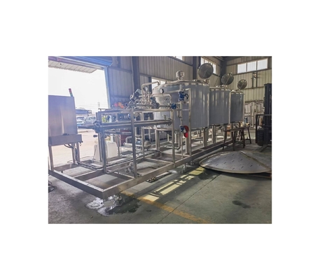220V/380V/415V Tanque de limpeza CIP para linha de processamento de leite