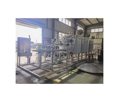 220V/380V/415V Tanque de limpeza CIP para linha de processamento de leite