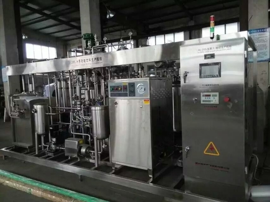 380V/440V Instalação de transformação de leite de leite de pequena capacidade para produção de leite em pequena escala
