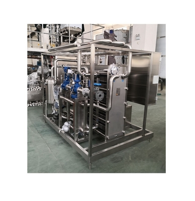 Polonês espelho polonês 200L-300L/H máquina de pasteurização de leite placa pasteurizador