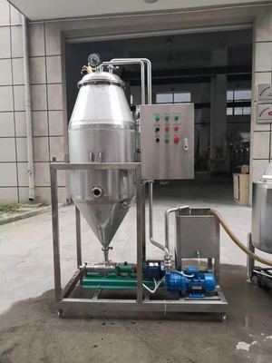 Desaerador a vácuo industrial de celulose de frutas frescas de 1000 L/H com tensão 220V/380V/415V/440V