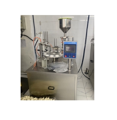 Máquina de vedação de enchimento de copos de sorvete