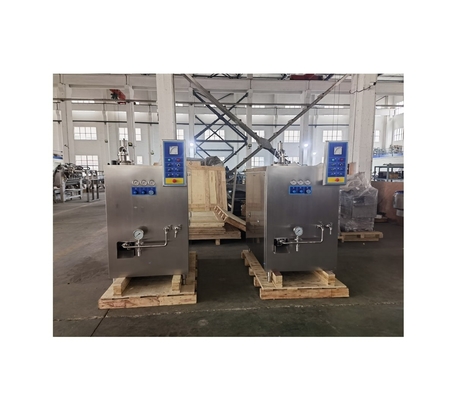 Máquina avançada de congelamento de sorvete de 100L/H com MIX INLET TEMPERATURA de 2 a 4C