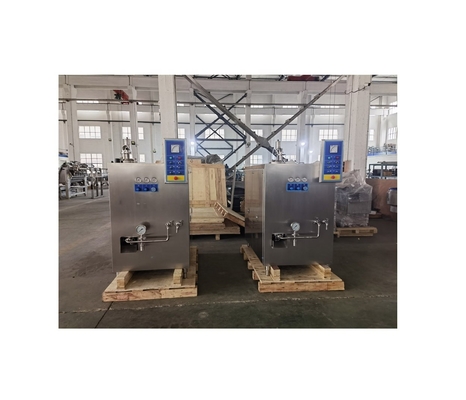 Máquina avançada de congelamento de sorvete de 100L/H com MIX INLET TEMPERATURA de 2 a 4C