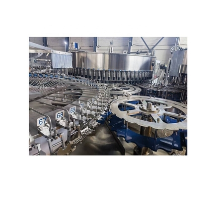 Máquina automática de processamento de cerveja para enchimento de garrafas PET/garrafas de vidro