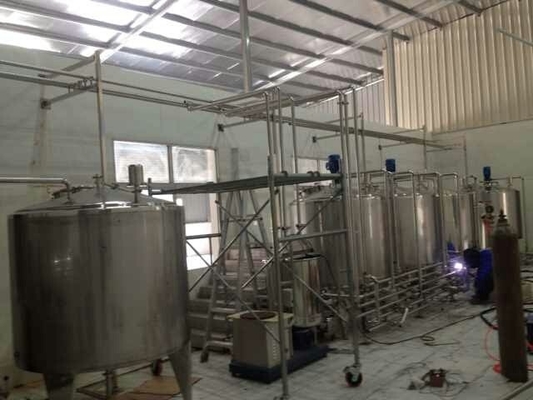 Instalação de produção de sumo de cana-de-açúcar fresca de 1000L/H, totalmente automática, com material de enchimento de sumo