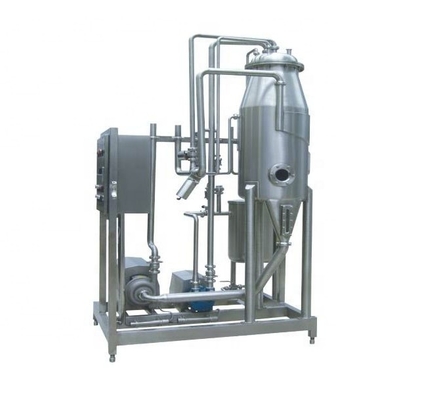 Apoio online após o serviço para 1000L/H Degasser de vácuo de leite de soja Full Automatic