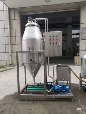 Desaerador de vácuo de leite de soja totalmente automático de 1000 kg/h A sua solução para a remoção de odores