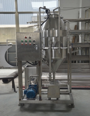 Desaerador de vácuo de 1500 kg/h de manteiga de amendoim para remoção de aromas desagradáveis