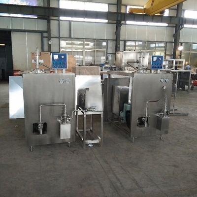 Máquinas de processamento de sorvete de 300L de pequena escala para uso industrial