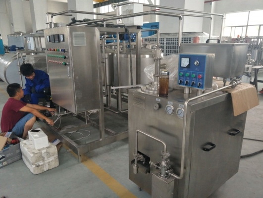 Máquinas de processamento de sorvete de 300L de pequena escala para uso industrial