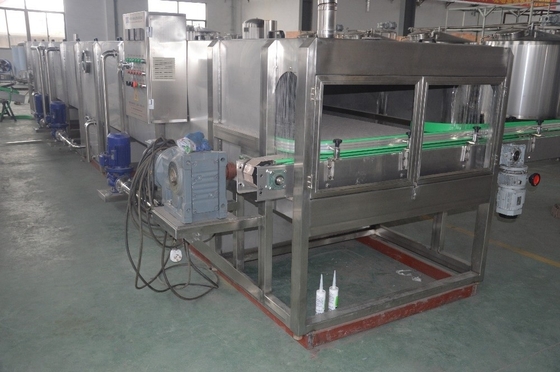Dependência da máquina Capacidade Industrial frutas fritas frasco frigorífico túnel máquina de pasteurização