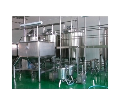 Instalação de processamento de purê de frutas frescas, framboesa e purê de framboesa para bebidas
