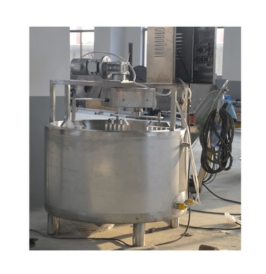 2023 TOP Venda Máquina de processamento de queijo com tecnologia avançada e tanque de armazenamento
