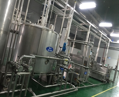 Precisão de preenchimento 100% Máquinas de bebidas Línea de produção de material de cintura plástico/SUS304