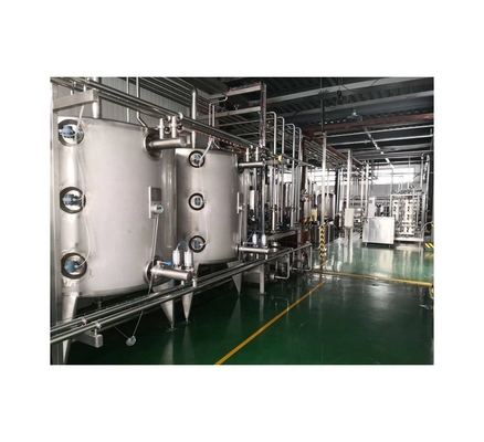 Instalação de produção de sorvete personalizável de 8000 KG para soluções de produção personalizadas