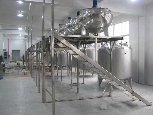 4000 garrafas por hora Linha de produção de alimentos para bebês com material de aço inoxidável 304/316