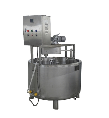 200KG-2000KG Capacidade Queso de aço inoxidável Pasteurizar IVA para bebidas alimentares