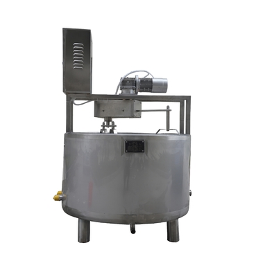 200KG-2000KG Capacidade Queso de aço inoxidável Pasteurizar IVA para bebidas alimentares