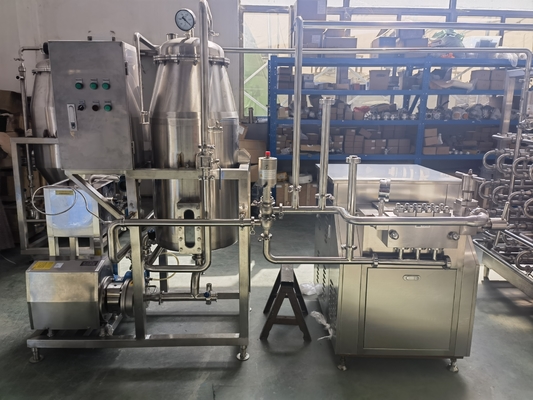 220v/380v Full Automatic 6000 pcs/hr Estação de processamento de barras de sorvete 9500 KG