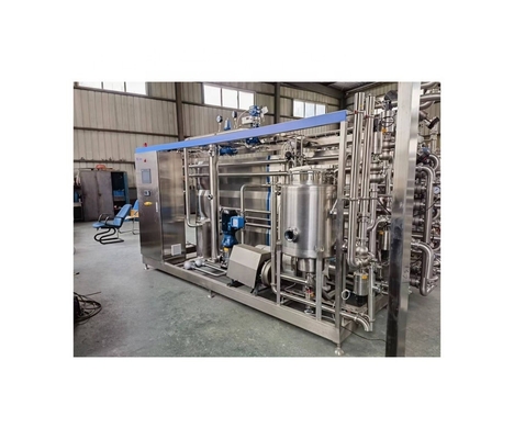 Voltagem 380V/440V Tubo de controlo PLC Pasteurizador para linha de processamento de leite