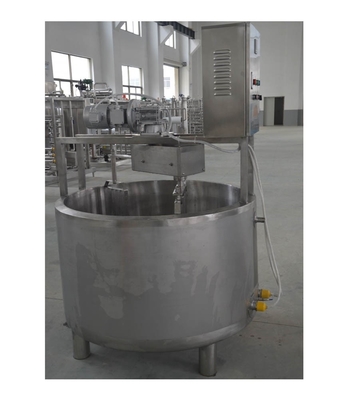 Equipamento de fabricação de queijo controlado por PLC para produção e venda de queijo com capacidade de 100-20000L
