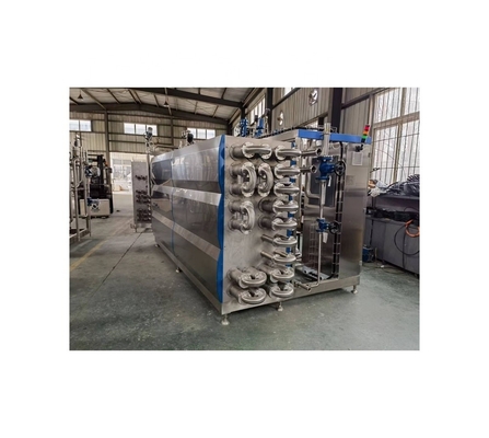 Voltagem 380V/440V Tubo de controlo PLC Pasteurizador para linha de processamento de leite