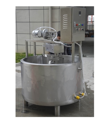 Equipamento de fabricação de queijo controlado por PLC para produção e venda de queijo com capacidade de 100-20000L