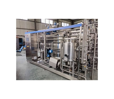 Esterilizador de tubo UHT de novo desenho para pasteurização de leite e suco