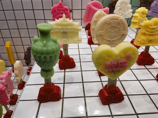 Linha de produção automática de 3000 peças/hora de gelados de frutas e gelados para locais cênicos