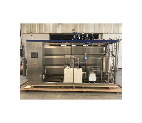 1000 L por Hora Esterilizador Tubular de Leite Condensado UHT com Pressão de Vapor de 0,5-0,6 Mpa