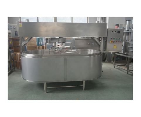 Fazer queijo Obter o 17,5KW queijo misturando Vat 500 litros com a imprensa pneumática