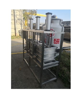 Equipamento para espremer queijo de 800 kg Máquina de prensagem de queijo duro para fábrica