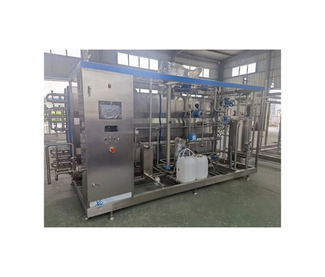 Agricultura PLC 1000L/H a 10000L/H Pequenas partículas Bebidas Esterilizador tubular asséptico Benefício