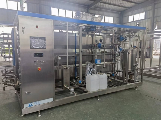 Agricultura PLC 1000L/H a 10000L/H Pequenas partículas Bebidas Esterilizador tubular asséptico Benefício