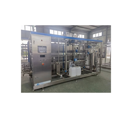 Pressão de vapor 0,5-0,6 mpa Máquina de esterilização de leite UHT tubular para laticínios