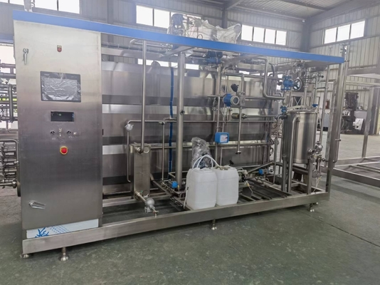 Pressão de vapor 0,5-0,6 mpa Máquina de esterilização de leite UHT tubular para laticínios
