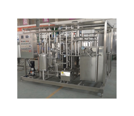 Linha de produção de sorvete de 300L/H Produção de suco facilitada com capacidade de 300L/H