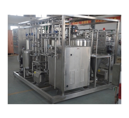 Linha de produção de sorvete de 300L/H Produção de suco facilitada com capacidade de 300L/H