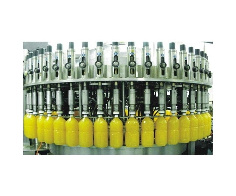 Máquina de preenchimento de sumo com 100% de precisão de enchimento para embalagens de plantas de processamento de sumos frescos