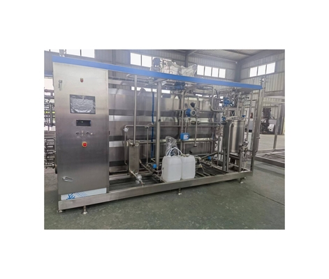 Esterilizador Tubular 7.5 Kw Voltagem 380V/440V para 1-5 toneladas por hora de líquidos para bebidas de leite