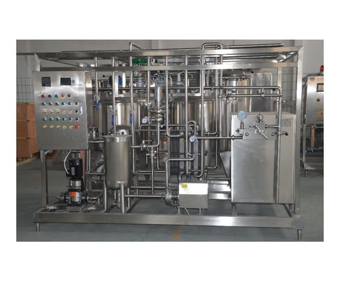 Linha de produção de sorvete de 300L/H Produção de suco facilitada com capacidade de 300L/H