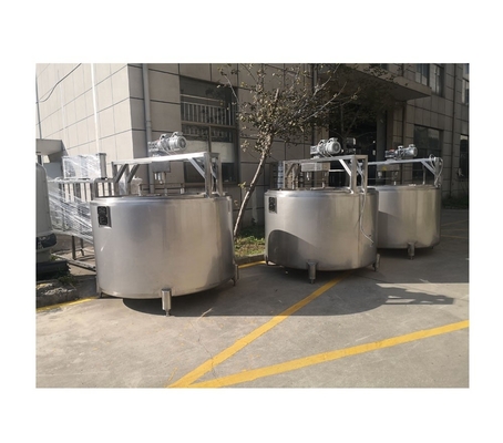 220V/380V Queso IVA e controle de volume preciso para máquina de processamento de queijo de laticínios