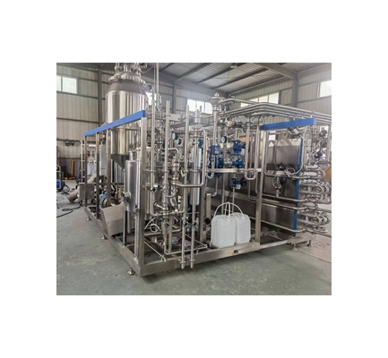 Esterilizador VTIS UHT direto avançado de 7,5 kW para linha de processamento de leite