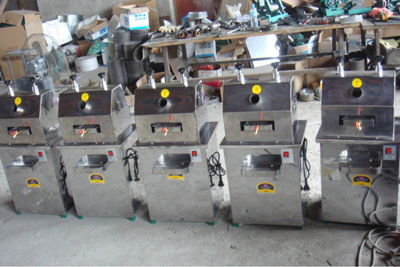 Nível de ruído baixo 300 kg/h Máquina elétrica de extração de sumo de cana de açúcar