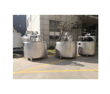 Linha de processamento 500L Queso de forma oval com capacidade de 450 kg