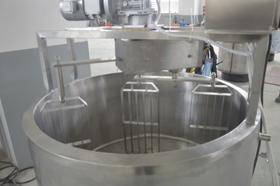 Linha de processamento 500L Queso de forma oval com capacidade de 450 kg